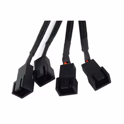 Phobya 3Pin Molex auf 4x 3Pin Molex 60cm 1 m