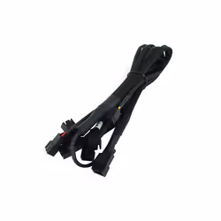 Phobya 3Pin Molex auf 9x 3Pin Molex 60cm 1 m