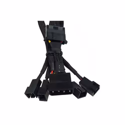 Phobya 4Pin Molex auf 4x 3Pin (12V) 30cm 0,3 m