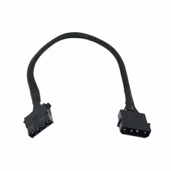Phobya 87267, 0,3 m, Molex (4-pin), Molex (4-pin), Mâle, Femelle, Droit