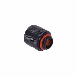 Aquatuning GmbH 62437, Raccords, Laiton, Noir, 1/4", 21,9 mm, 20,1 mm