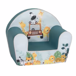 Knorrtoys Safari, mousse, Coton, Bleu, Vert, Jaune, Garçon/Fille, 30 kg, 1,5 an(s), Lavage en machine