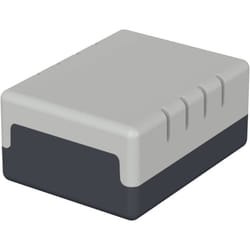 Element e 406 vl 05406900 Boîtier électronique 65 x 50 x 30 Polystyrène gris clair (ral 7035), gris graphite (ral - Bopla