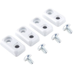 96510005 Polycarbonate V0 gris clair (ral 7035) 4 pc(s) - Bopla