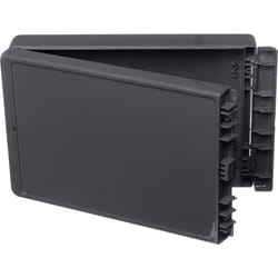 Boîtier d'extérieur Bopla Bocube b 261706 PC-V0-7024 96016324 gris graphite (ral 7024) 170 x 271 x 60 Polycarbonate V0