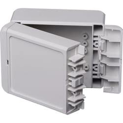 Boîtier d'extérieur Bopla Bocube b 100809 PC-V0-7035 96012135 gris clair (ral 7035) 80 x 113 x 60 Polycarbonate V0 1 pc(s) D78490