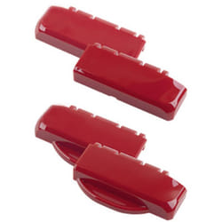 B sc hb PC-V0-3000 Scharnierverschluss Charnière Polycarbonate V0 rouge vif (ral 3000) (l x l x h) 100 x 27 x 48. - Bopla