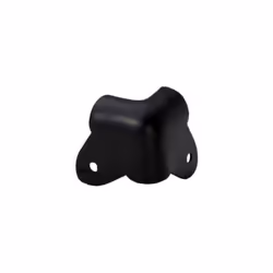 Coin plat 2 pieds noir 4023blk . Avec une garantie de 3 ans et avec un EAN : 4049521009075