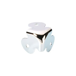 Coin plat 3 pieds chrome 4050-ad