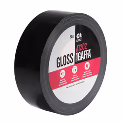 Advance Tapes AT0202 Adapté à une utilisation à l'intérieur Polycoton Noir