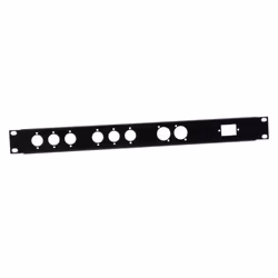 adam hall 872212, Noir, Acier, 1U, 48,3 cm (19"), 1,5 mm, 300 g