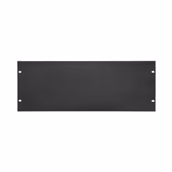 adam hall 8724STL, Panneau caché, Noir, Acier, 4U, 48,3 cm (19"), 1,5 mm