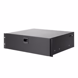 adam hall 87403E, Composant tiroir, Noir, Acier, 25 kg, 3U, 48,3 cm (19")
