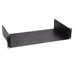 adam hall 8755, Étagère, Noir, Acier, 25 kg, 2U, 48,3 cm (19")