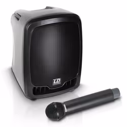 LD Systems LDRB65, 25 W, 80 - 15000 Hz, 93 dB, 16,5 cm (6.5"), 16,5 cm, Système d'adresse publique autoportant