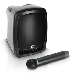 LD Systems LDRB65 systeme de sonorisation Système d'adresse publique autoportant 25 W Noir