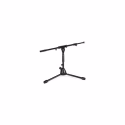 Pied de microphone réglable avec bras de perche et filetage standard de 5/8 Caractéristiques Support de microphone avec base  ...