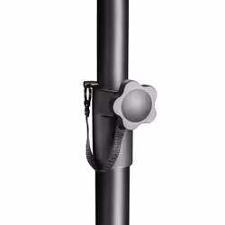adam hall SPS56B support de haut-parleurs Sol Aluminium Noir