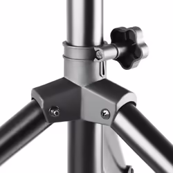 adam hall SPS023 support de haut-parleurs Sol Aluminium Noir