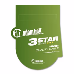 adam hall K3 MIDI 0300 GRN câble audio 3 m DIN (5-pin) Vert