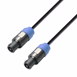 adam hall K3 S225 SS 0500, Femelle, Femelle, 5 m, Noir, Bleu