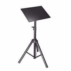 adam hall SLT003, Supports de Laptop, Noir, Acier, 900 - 1350 mm, 390 mm, 290 mm