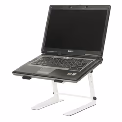 adam hall SLT001EW Support de livres Supports de Laptop Blanc