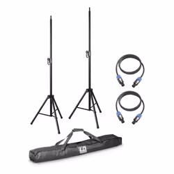 LD Systems DAVE 8 SET 2, Sol, 12 kg, Acier, Noir, 3 pieds, 110 cm