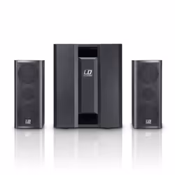 LD Systems DAVE 8 ROADIE, 115 W, Noir, Panneaux MDF, A/B, 220-240 V, 29,1 kg
