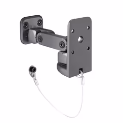 LD Systems SAT WMB 10 B, Mur, 10 kg, Aluminium, Noir, 324 g