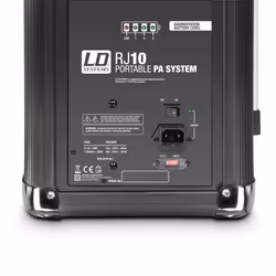 LD Systems Roadjack 10 Système d'adresse publique autoportant 25 W Noir - Vue supplémentaire 4