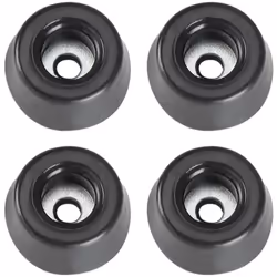 adam hall 4903 M4 AH, Pieds, Noir, Polyvinyl chloride (PVC), 20 mm, 20 mm, 9 mm