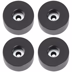 adam hall 4909 M4 AH, Pieds, Noir, Polyvinyl chloride (PVC), 38 mm, 38 mm, 20 mm