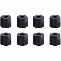 adam hall 4913 M8 AH, Pieds, Noir, Polyvinyl chloride (PVC), 38 mm, 38 mm, 33 mm
