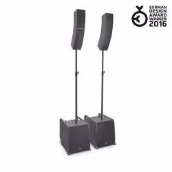 LD Systems CURV 500 PS set d'enceintes 920 W Universel Noir Bluetooth
