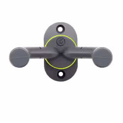Gravity GGS08WMB Support pour guitare Mur Noir