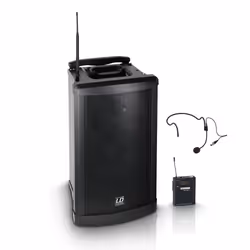 LD Systems Roadman 102 HS B 5, Sol, 80 W, 70 - 16000 Hz, D, Noir, Aluminium, Plastique