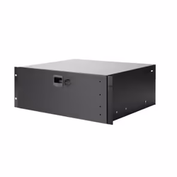 adam hall 87404ACL, Composant tiroir, Noir, Aluminium, 25 kg, 4U, 48,3 cm (19")