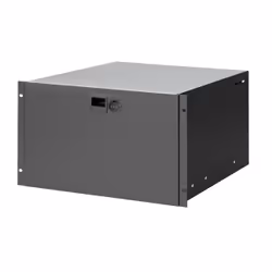 adam hall 87406CL, Composant tiroir, Noir, Acier, 25 kg, 6U, 48,3 cm (19")