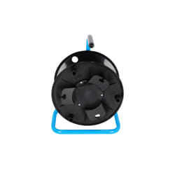 adam hall CD 042 Sol Rétracteur de câble Noir, Bleu 1 pièce(s)