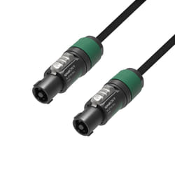 adam hall K5S225SS2000 câble audio 20 m 2,5 mm Noir