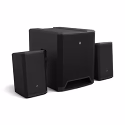 LD Systems DAVE 18 G4X, 2.1 canaux, Avec fil &sans fil, 2000 W, 30 - 20000 Hz, Noir