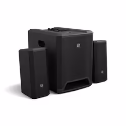 LD Systems DAVE 10 G4X, 2.1 canaux, Avec fil &sans fil, 340 W, 37 - 20000 Hz, Noir
