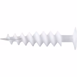 TOX 072 700 221, Kit de fiches murales et vis, Béton, Plastique, Blanc, 1,8 cm, 50 mm