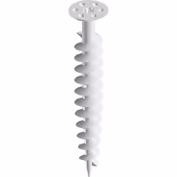 TOX 072 100 281, Kit de fiches murales et vis, Béton, Plastique, Blanc, 1,8 cm, 120 mm