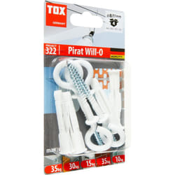 TOX 051 701 111 4 pièce(s) Kit de fiches murales et vis 51 mm