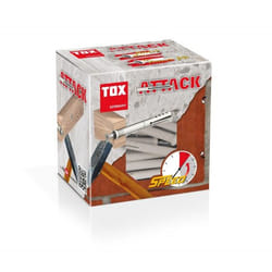 TOX Attack 50 pièce(s) Kit de fiches murales et vis 120 mm