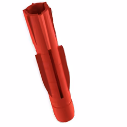 TOX Tri, Fiche murale, Béton, Rouge, Allemagne, 1,4 cm, 75 mm