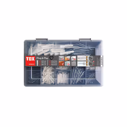 Contenu : 60 x chevilles universelles avec collerette Trika 5/31 70 x chevilles universelles avec collerette Trika 6/36 30 x  ...