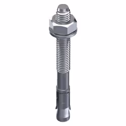 Goujon S-Fix Pro M16x175/58 mm • Avec repère de profondeur de pose • La protection contre les chocs protège le filet • Galvan ...
